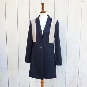 Judith & Charles Designer Wool Silk Coat Size 10